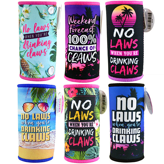 ITEM NUMBER 027800 SLIM CAN COOLER MIX B 6 PIECES PER DISPLAY