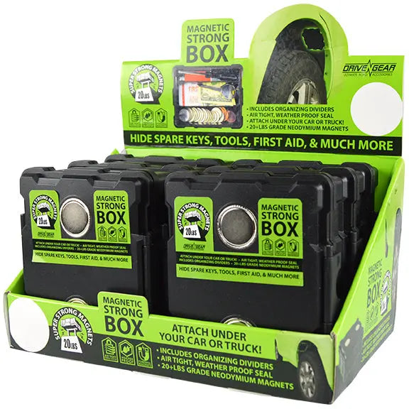Magnetic Storage Box - 6 Pieces Per Retail Ready Display 27998 SMOKEZILLA
