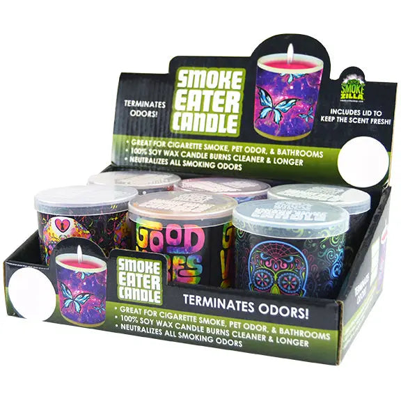 Smoke Eater Candle - 6 Pieces Per Retail Ready Display 28170 SMOKEZILLA
