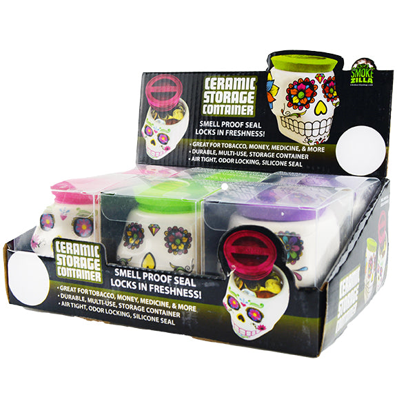 Ceramic Storage Container Display