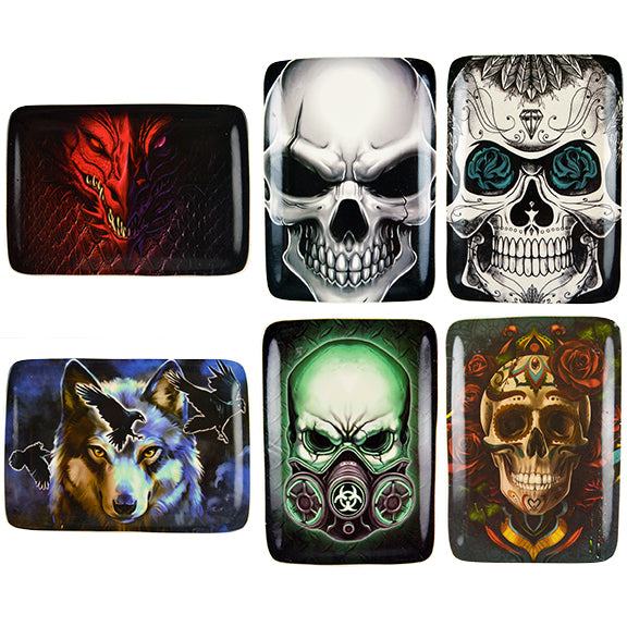 ITEM NUMBER 028542 CERAMIC ROLLING TRAY 6 PIECES PER DISPLAY