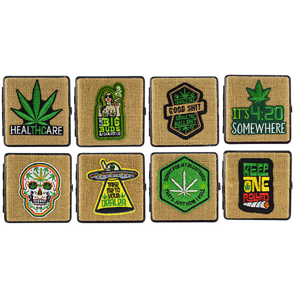 ITEM NUMBER 030001 HEMP CIG CASE MIX X 8 PIECES PER DISPLAY