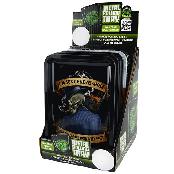 Metal Roll Tray- Pieces Per Retail Ready Display 30006 SPICY ZILLA