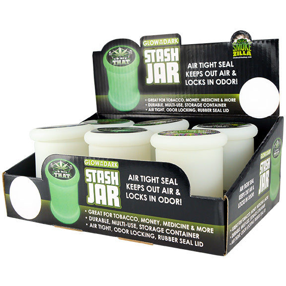 ITEM NUMBER 030008 GID SILICONE JAR CONTAINER MIX X 6 PIECES PER DISPLAY