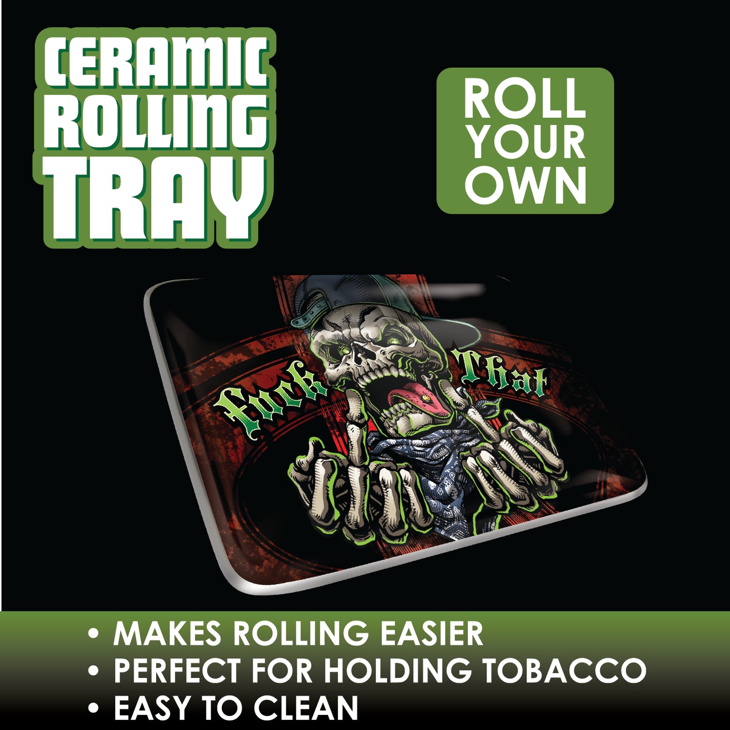 ITEM NUMBER 030014 CERAMIC ROLLING TRAY MIX X 6 PIECES PER DISPLAY