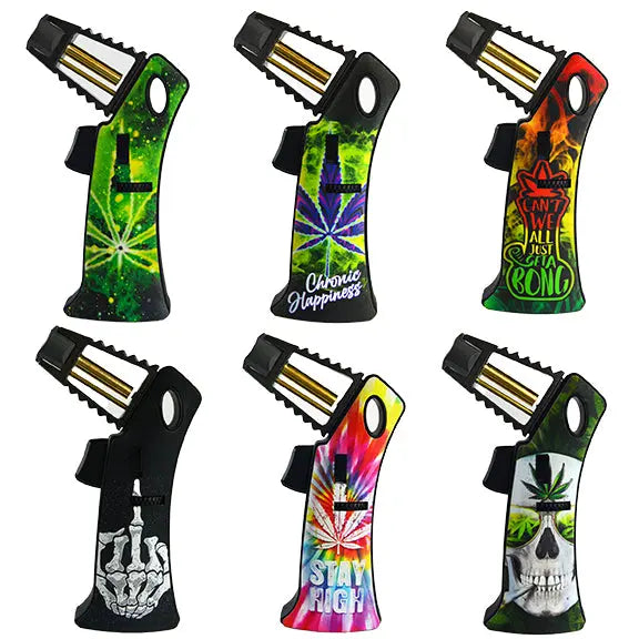 Zinc Torch Lighter- 6 Pieces Per Retail Ready Display 30018 SPICY ZILLA
