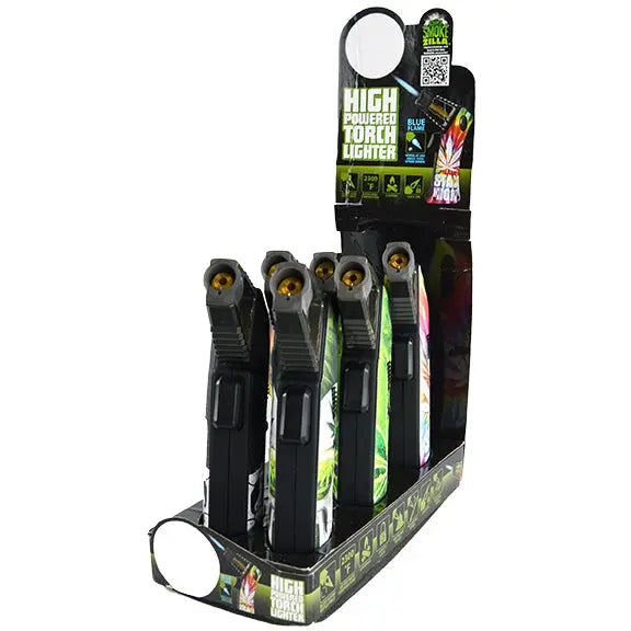Zinc Torch Lighter- 6 Pieces Per Retail Ready Display 30018 SPICY ZILLA