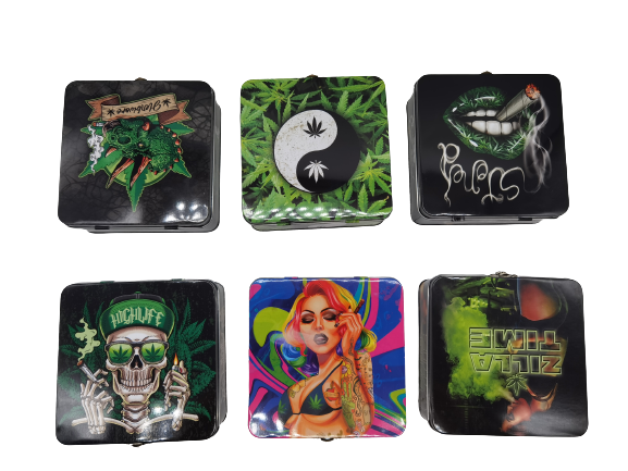 ITEM NUMBER 030026 METAL BOX MIX X 6 PIECES PER DISPLAY