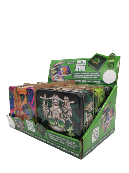 ITEM NUMBER 030026 METAL BOX MIX X 6 PIECES PER DISPLAY