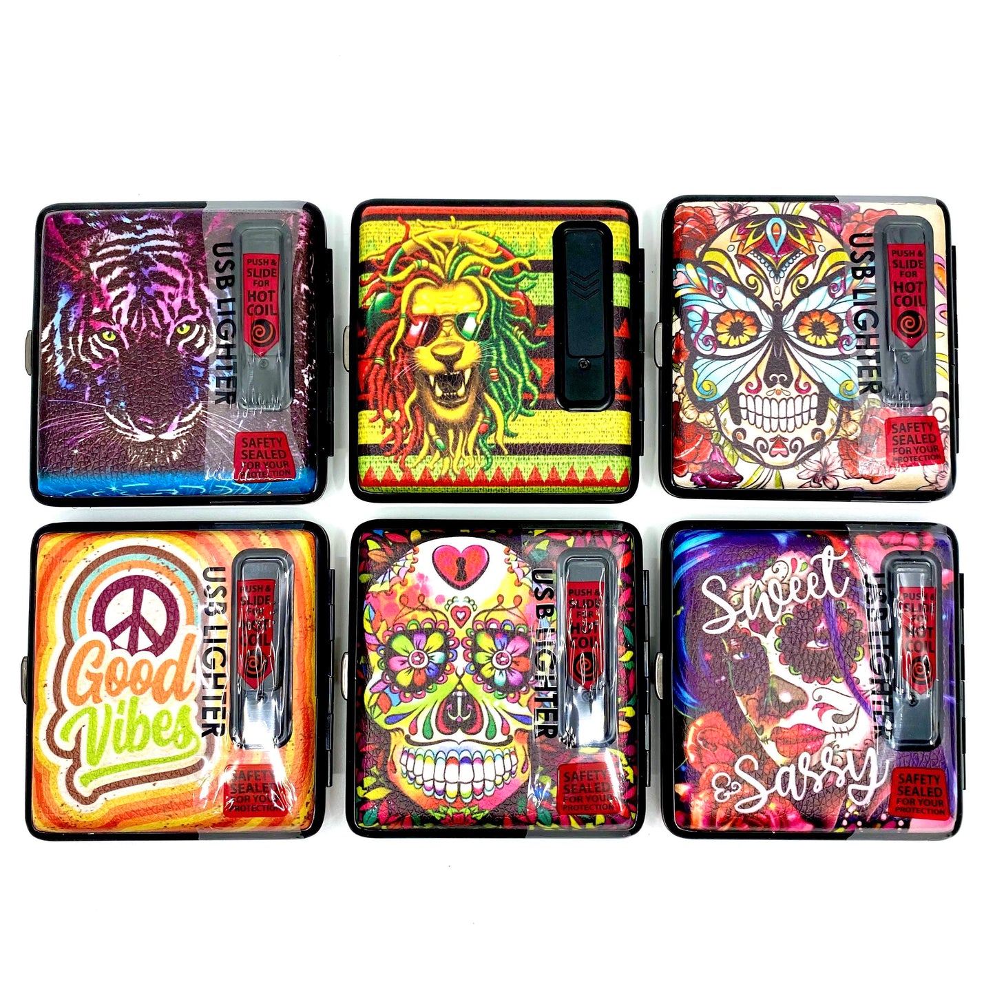 Cigarette Case USB Lighters