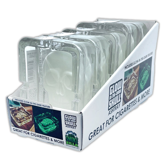 ITEM NUMBER 040959 GID SKULL ASHTRAY 5 PIECES PER DISPLAY