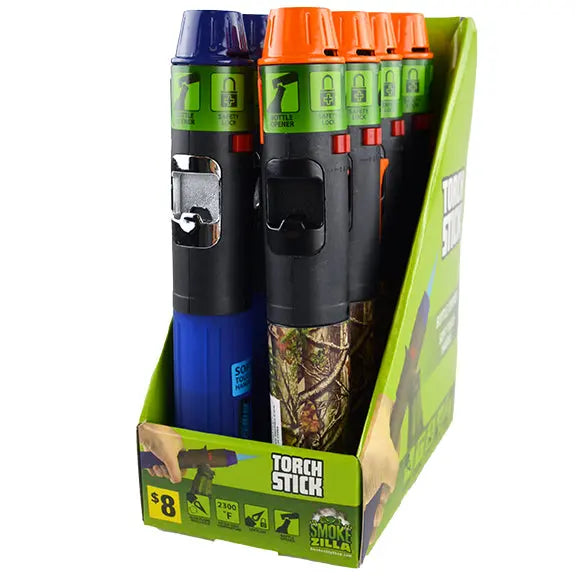 Torch Stick 8 Pieces Per Retail Ready Display 41339 SMOKEZILLA