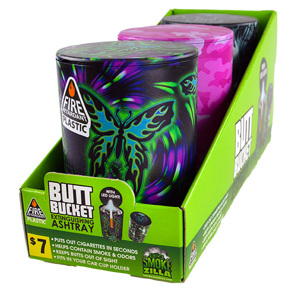 ITEM NUMBER 041392 FULL PRINT BUTT BUCKET 3 PIECES PER DISPLAY