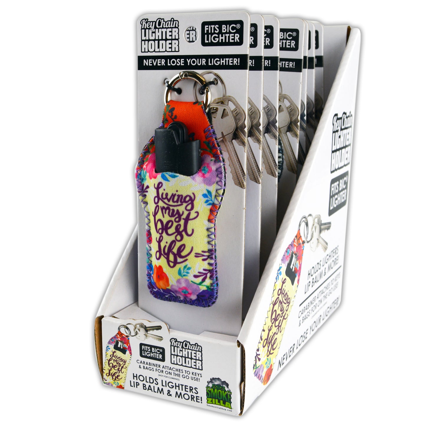ITEM NUMBER 041409 NEOPRENE LIGHTER CASE QUE LINE 7 PIECES PER DISPLAY
