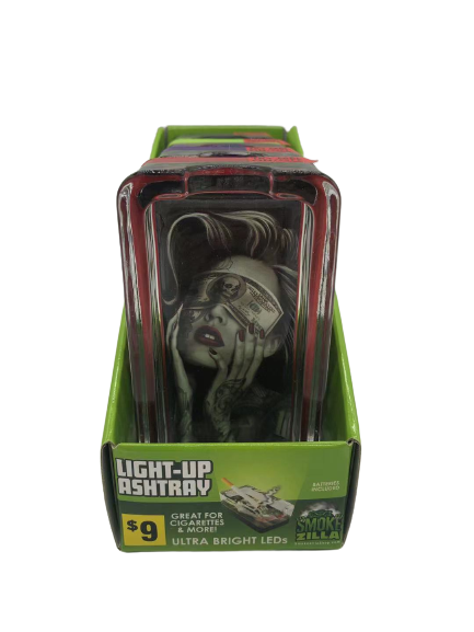 ITEM NUMBER 041433 LIGHT UP ASHTRAY 4 PIECES PER DISPLAY