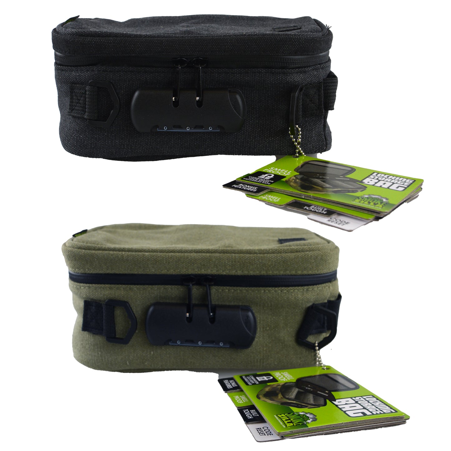 ITEM NUMBER 041439 LARGE CANVAS LOCK BAG 2 PIECES PER PACK