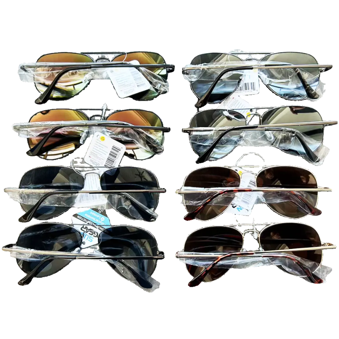 Sunglasses Sungear Assortment - 8 Pieces Per Pack 50232 SUN GEAR