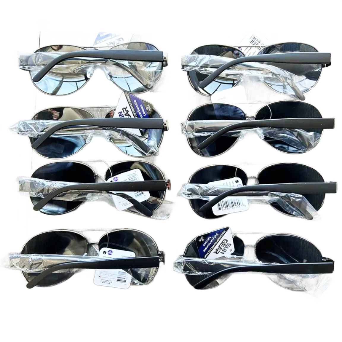 Sunglasses Sungear Assortment - 8 Pieces Per Pack 50233 SUN GEAR