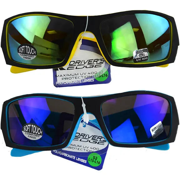 Sunglasses Driver's Edge Assortment - 6 Pieces Per Pack 53050 DRIVER'S EDGE