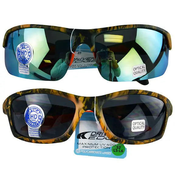 Sunglasses Driver's Edge Assortment - 6 Pieces Per Pack 53116 DRIVER'S EDGE
