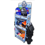Winter Knit Hat Beanie and Glove Assortment Floor Display - 84 Pieces Per Retail Ready Display 88260