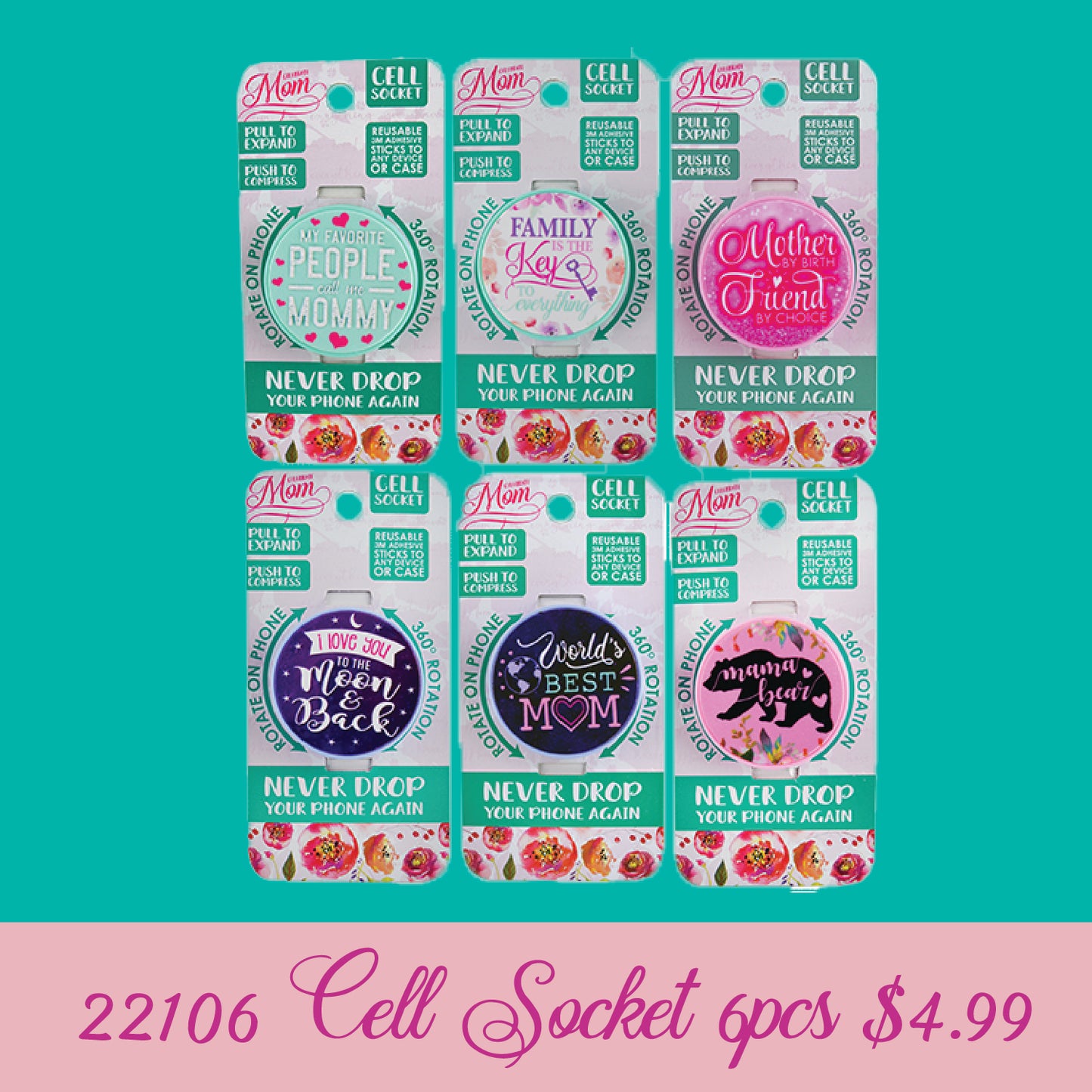 ITEM NUMBER 088310 MOTHER'S DAY FLOOR DISPLAY 46 PIECES PER DISPLAY