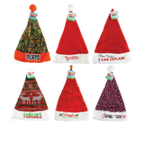 Christmas Santa Winter Hat - 6 Pieces Per Pack 22652