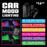 Car Lighting and Auto Accessories Assortment Floor Display - 40 Pieces Per Retail Ready Display 88467