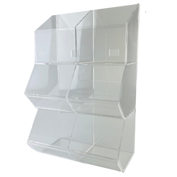 ITEM NUMBER 967780 - SIX BIN BULK ACRYLIC