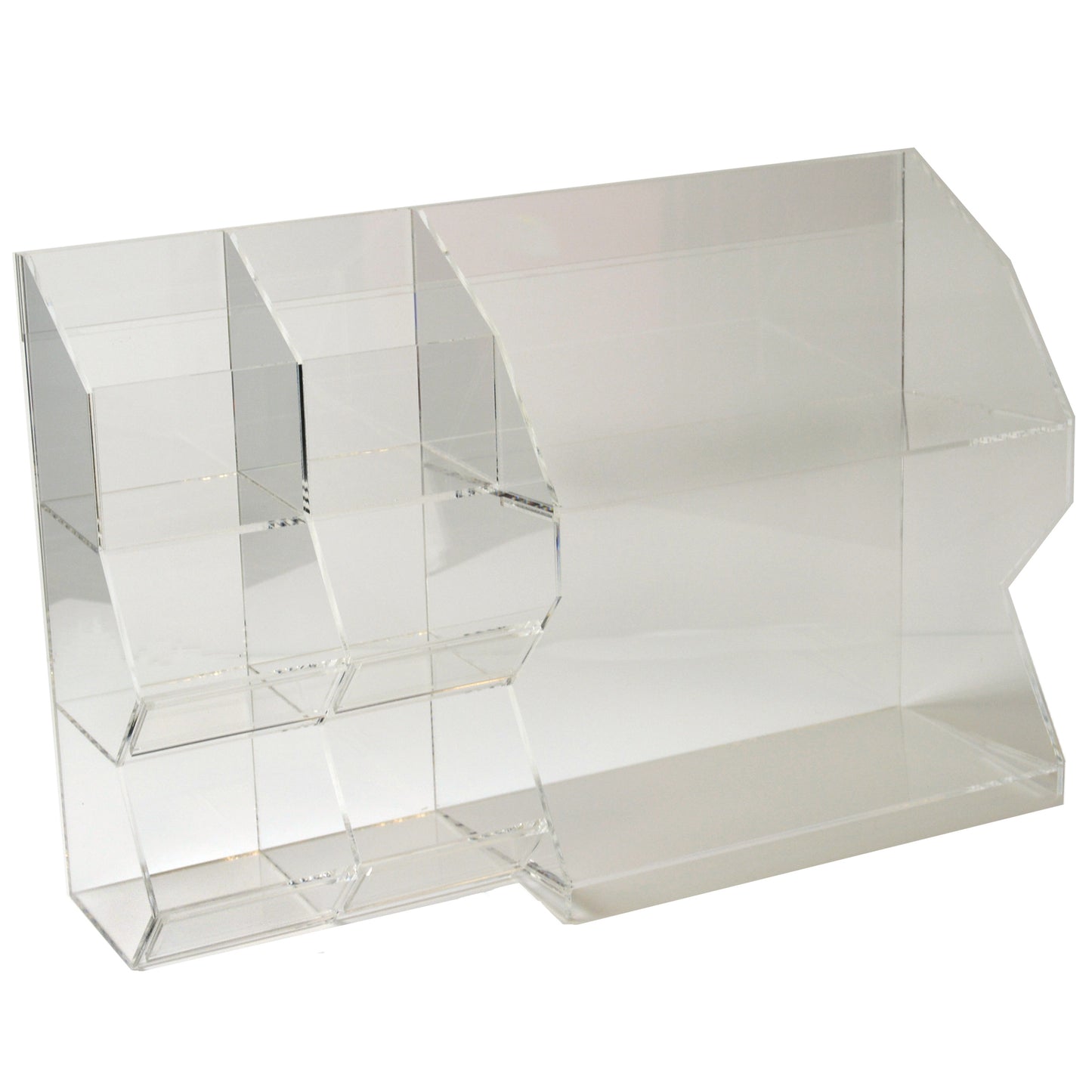 ITEM NUMBER 969210 - SIX BIN BULK AND TWO SHELVES ACRYLIC