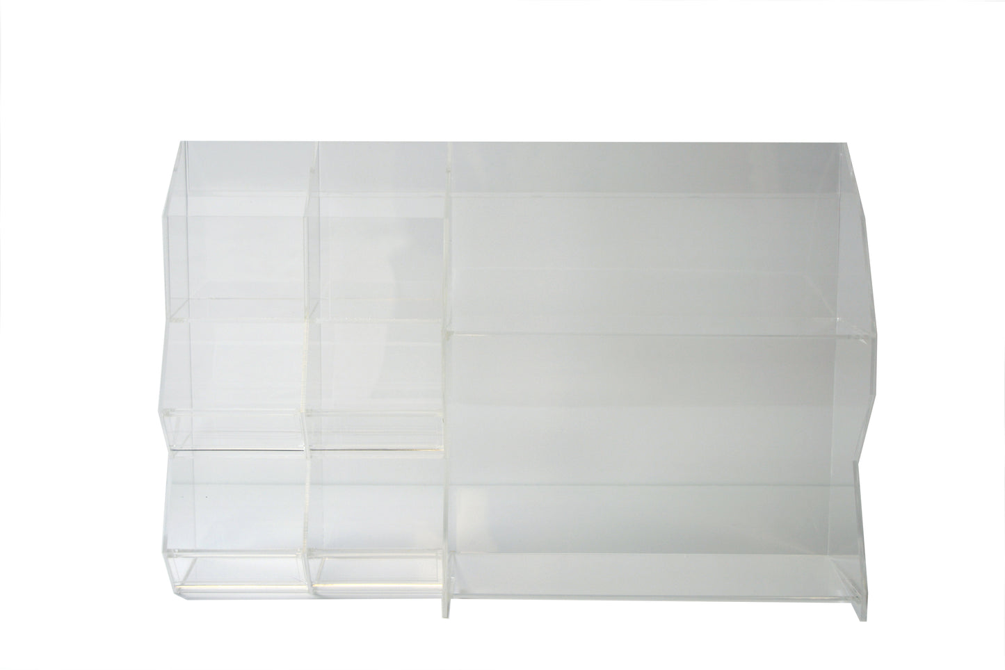 ITEM NUMBER 969210 - SIX BIN BULK AND TWO SHELVES ACRYLIC