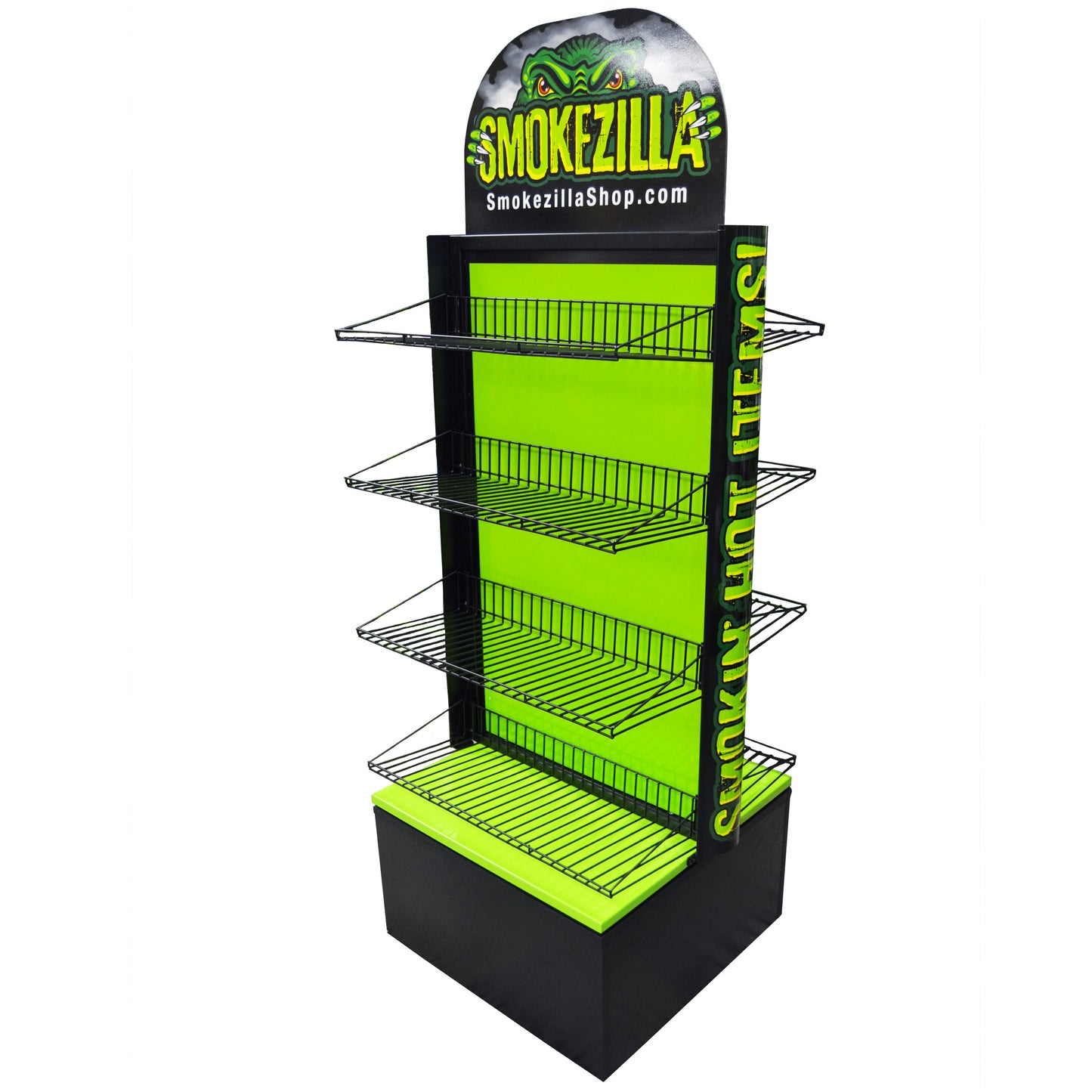 ITEM NUMBER 972860 - SMOKEZILLA SPINNER FD SHORT BODY RACK - Display Only