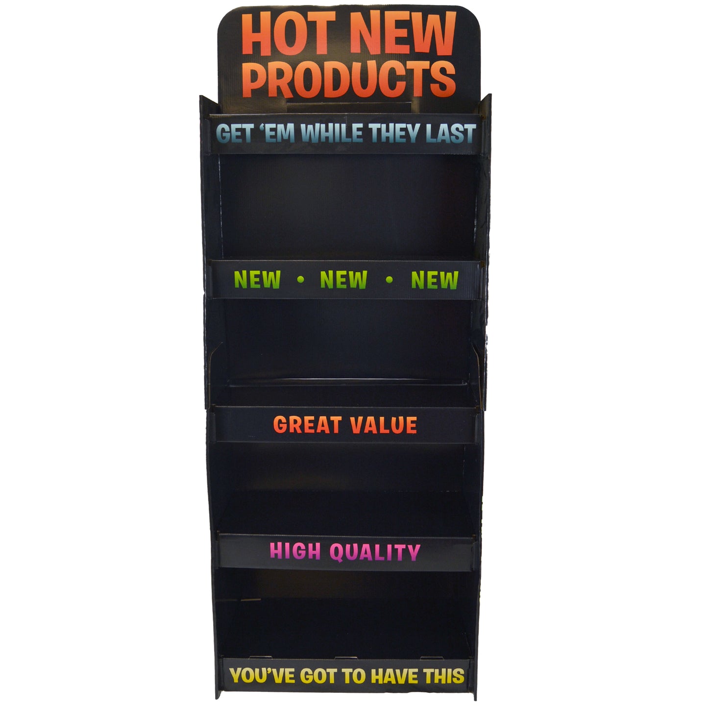 ITEM NUMBER 972900 - NOVELTY 2' CORRUGATED - FLOOR DISPLAY ONLY