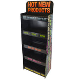 Merchandising Fixture - Corrugated Novelty 2' Floor Display ONLY 972900