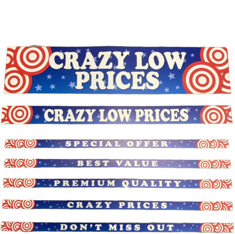 ITEM NUMBER 974630 - 3FT SIGNAGE SET PILOT