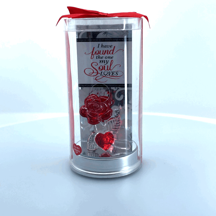 ITEM NUMBER 088365 VDAY GLASS FLOOR DISPLAY 72 PIECES PER DISPLAY