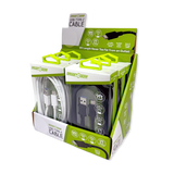 Charging Cable USB-A-to-USB-C 9FT - 6 Pieces Per Retail Ready Display 26183 GADGET GEAR