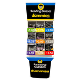 Reading Glasses with Assorted Strengths Floor Display - 360 Pieces Per Retail Ready Display 22513 NOVELTY INC