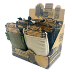 Canvas Accessories Smoker's Pouch with Zipper - 6 Pieces Per Retail Ready Display 22859 SMOKEZILLA