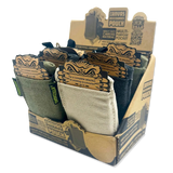 Canvas Accessories Smoker's Pouch with Zipper - 6 Pieces Per Retail Ready Display 22859 SMOKEZILLA