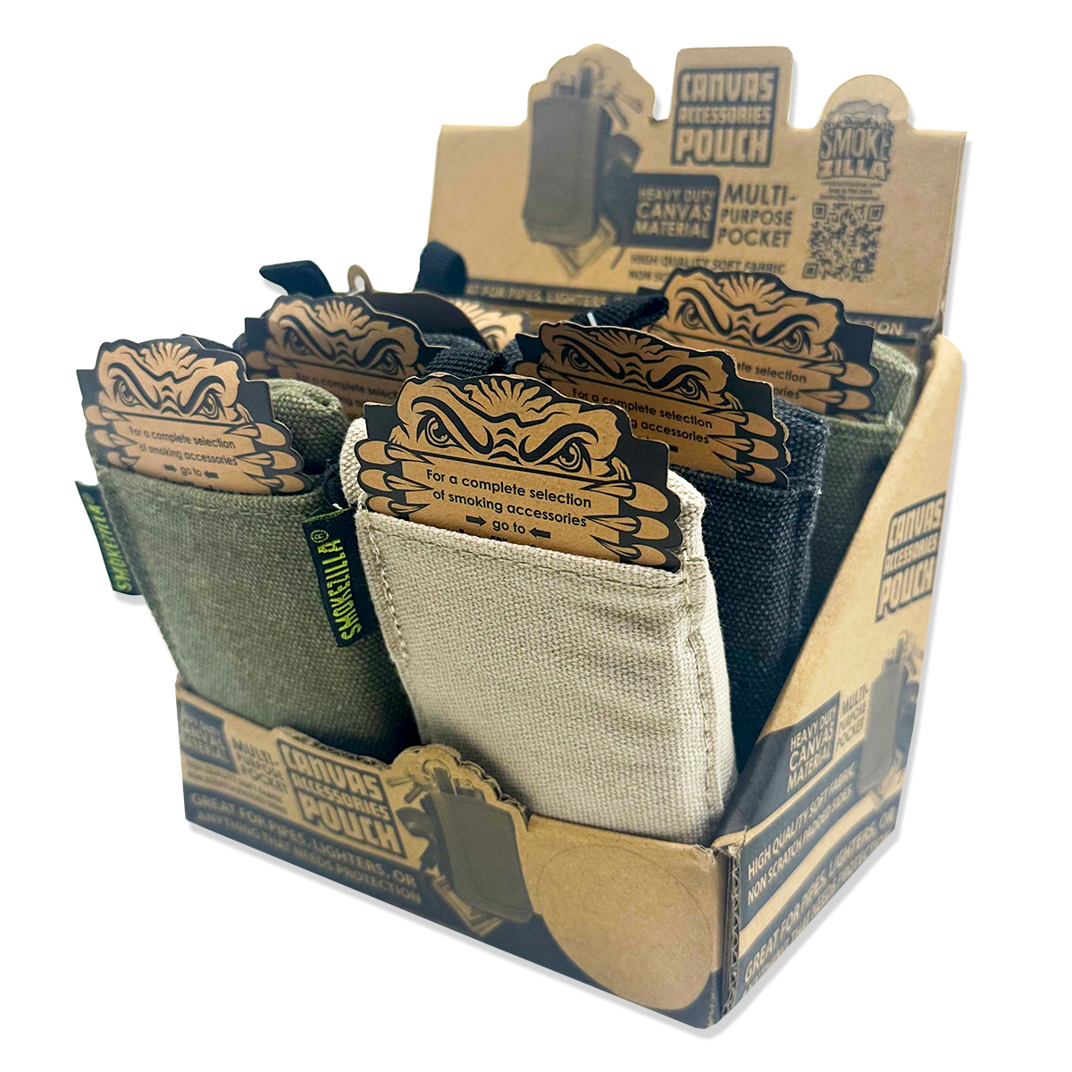 ITEM NUMBER 022859 SMOKEZILLA ACCESSORIES BAG 6 PIECES PER DISPLAY