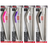 30 oz Insulated Stainless-Steel Cup with Handle and Straw Assortment - 17 Pieces Per Pack 88530