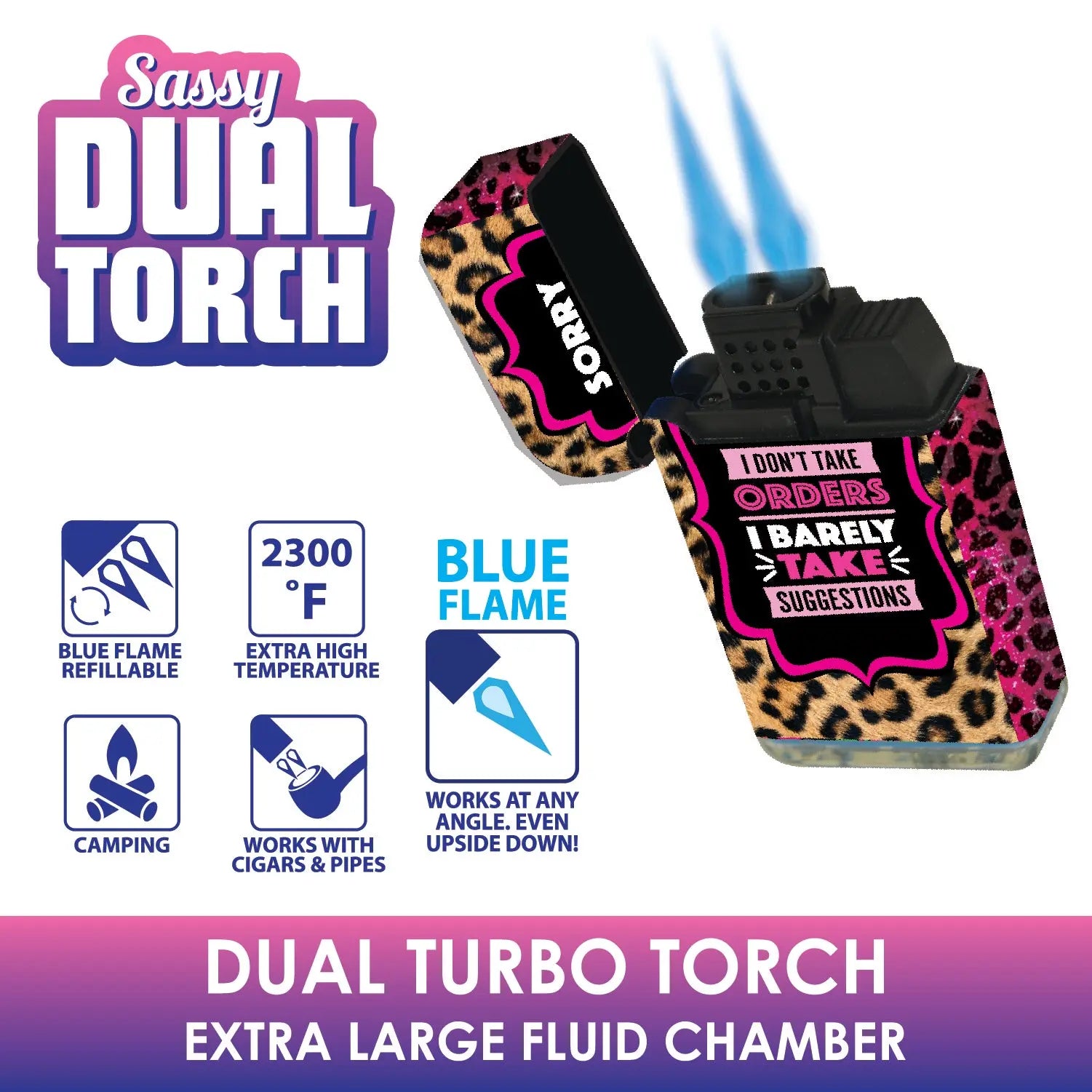 Curated Big Bubba Tac Gear Dual Torch Lighter Kit 88596 TAC GEAR