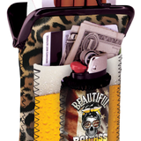 Neoprene Cigarette Pouch with Pocket - 8 Pieces Per Retail Ready Display 23261