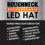 Roughneck LED Light Hat - 6 Pieces Per Retail Ready Display 25395 ROUGHNECK
