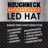 Roughneck LED Light Hat 6 Pieces Per Retail Ready Display 23274Bb
