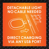 Roughneck LED Light Hat 6 Pieces Per Retail Ready Display 23274Bb