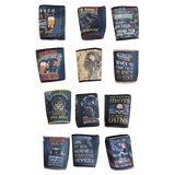 Patriotic Tac Gear Hat and Insulated Cup Assortment Floor Display - 72 Pieces Per Retail Ready Display 88448 TAC GEAR
