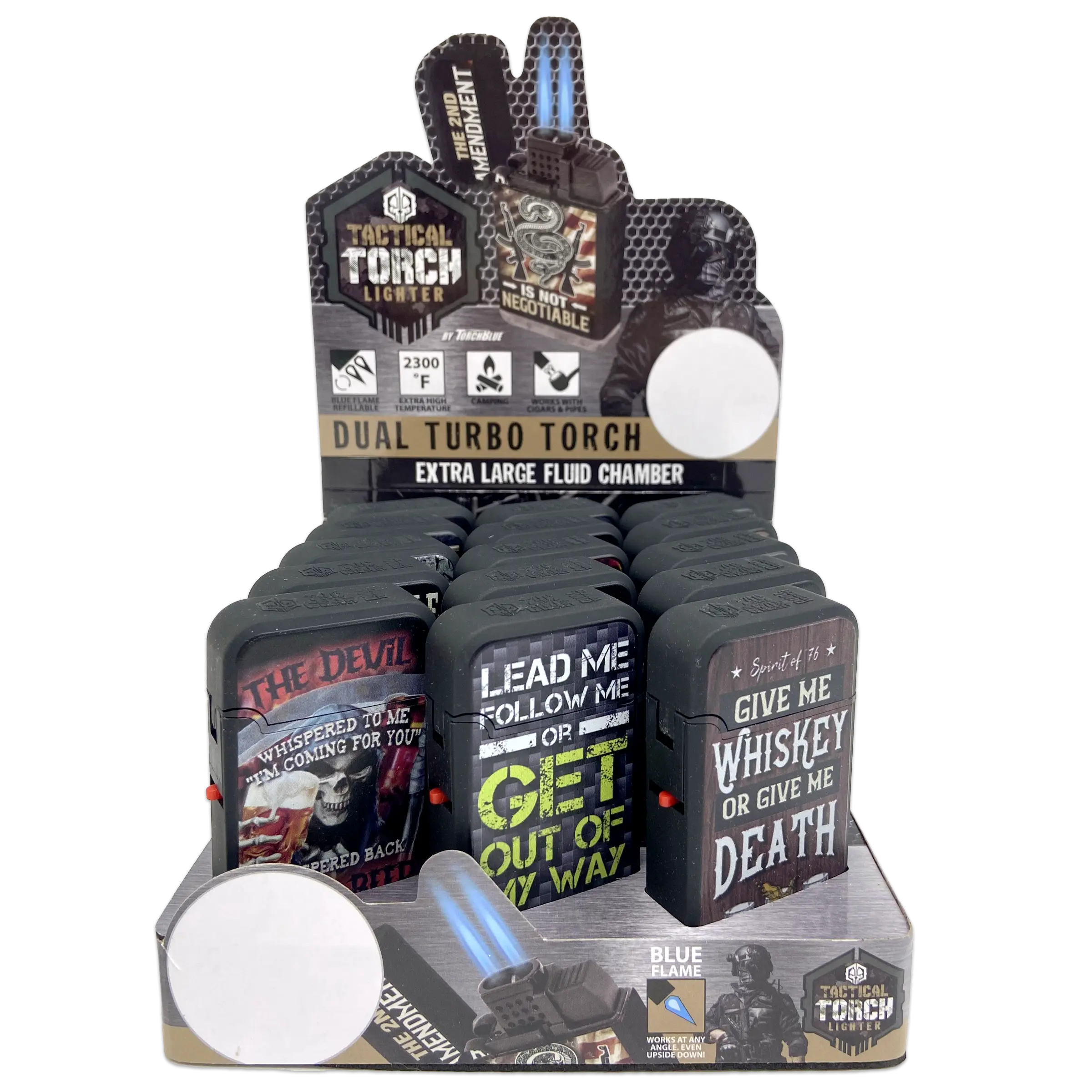 Curated Big Bubba Tac Gear Dual Torch Lighter Kit 88596 TAC GEAR