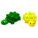 Fidget Pop Turtle Toy - 12 Pieces Per Pack 23654